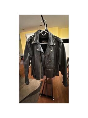 Wilsons Leather Open Road Motorcycle Jacket -38 Vintage